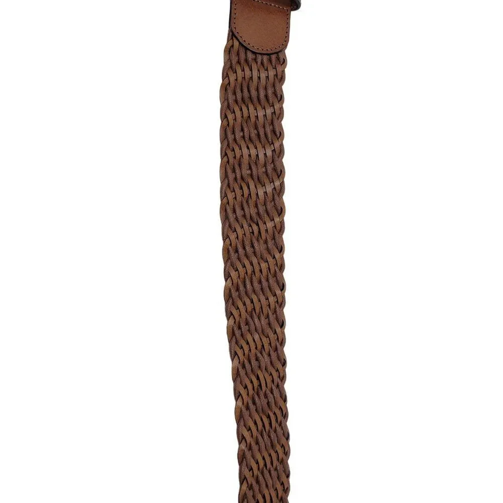 Vintage Braided Brown Belt‎ 10 Unique Woven Braided Boho Cottage Core Country